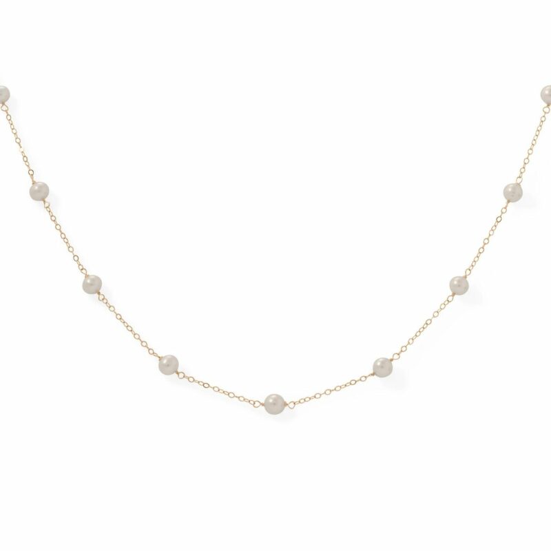 Diane Nine Pearls Necklace